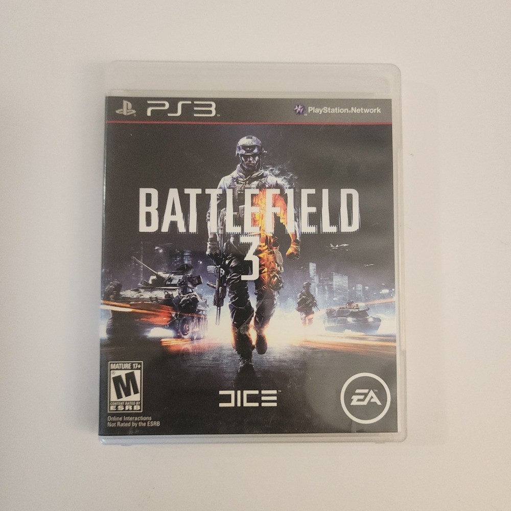 Battlefield 3 Sony PlayStation 3‎ PS3 EA DICE 2011 FPS Video Game Untested
